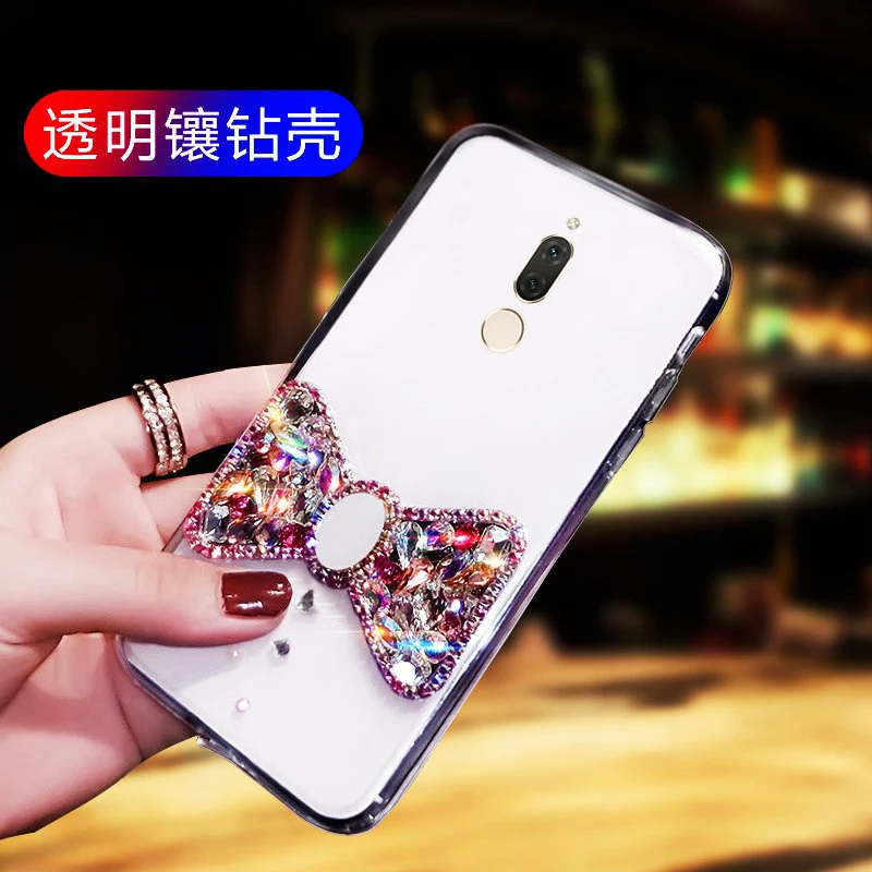Для Huawei Honor 9i Индия Роскошные воды дрель лук узел для женщин сотовый телефон в