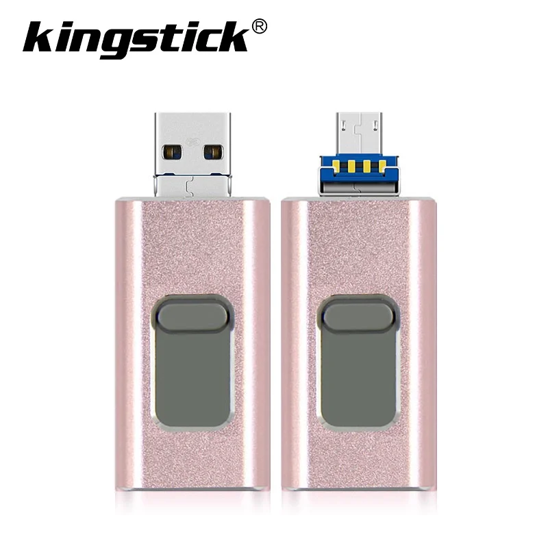 USB флеш накопитель OTG 3 в 1 8 128 ГБ|USB флэш-накопители| |