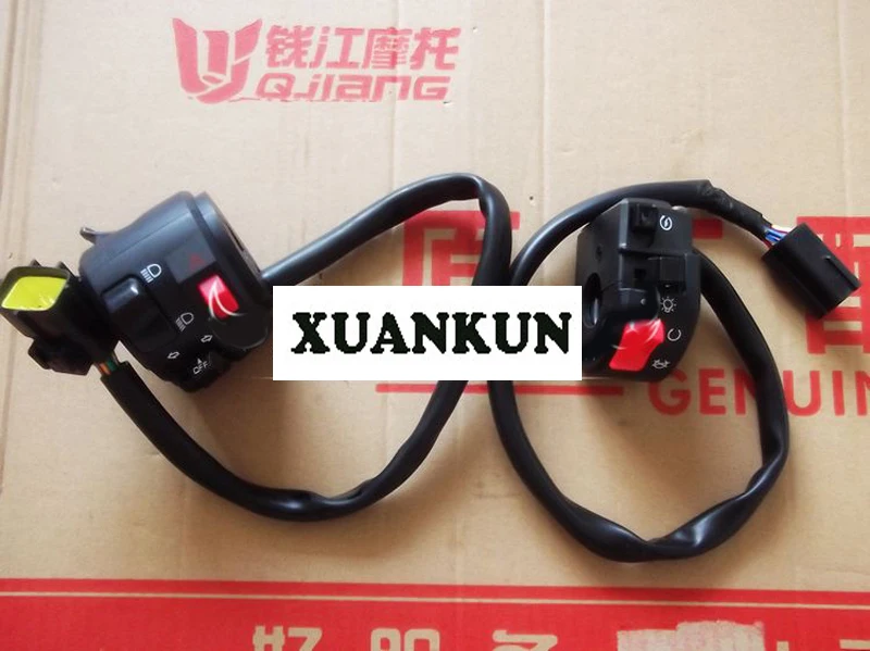 

XUANKUN BJ600GS/BN600 Left and Right Switch Headlamp Horn Switch with Double Flash Function