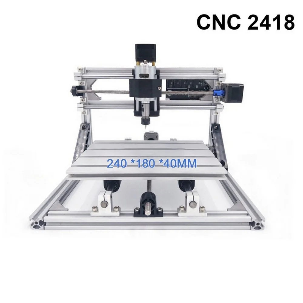 15 Вт CNC2418 синий лазерный гравировальный станок с 500 МВт 2500 мвт 5500 МВт 15000 МВт головка резьба по дереву машина акрил PCB PVC