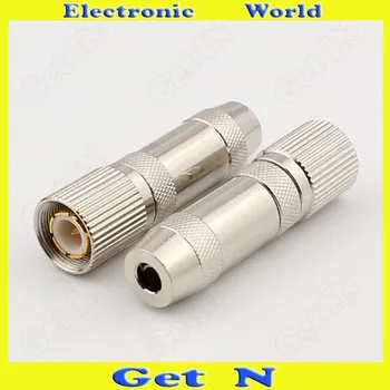 

5pcs-100pcs 2 Megabyte L9-2-1 Coax Connector SYV75-2-1 Connector for Coax Video Cable