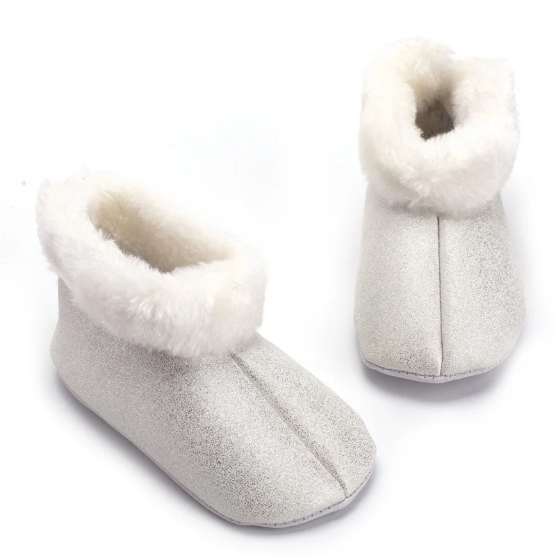 

Cute Baby Shoes Winter Crib Pram Bebe First Walkers Kids Newborn Infant Toddler Super Keep Warm Flower Boots