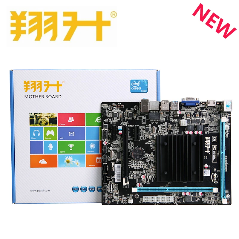 ASL J1900M HK PC computer Motherboard DDR3 Onboard Intel processor ...