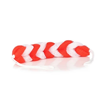

1PCS Rubbing Towel Twist Shape Strip Type Bath Ballrub Back Rub Zao Article Bath Brush Bath Towel Color Random