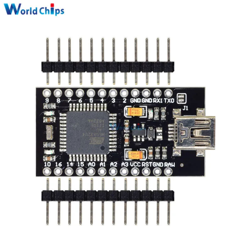 Модуль платы Mini USB ATmega32U4 Pro Micro 5 в 16 МГц для Arduino/Leonardo ATMega 32U4 контроллер Pro-Micro замена Pro Mini