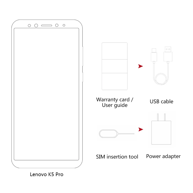 Global Version Lenovo K5 Pro 4050mAh 4GB+64GB Four Cameras 5.99inch Mobile Phone 18:9 Snapdragon636 Octa Core 4G LTE Smartphone Global Version Lenovo K5 Pro 4050mAh 4GB+64GB Four Cameras 5.99inch Mobile Phone 18:9 Snapdragon636 Octa Core 4G LTE Smartphone