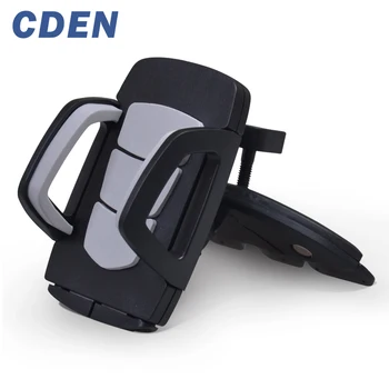 

Car Phone Holder CD slot 360 Rotating Adjustable universal smartphone holder Support iPhone 6 7 8 Samsung phone stand by CDEN