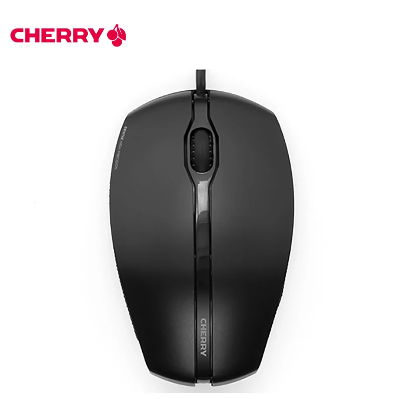 BLACK Оригинальная проводная мышь CHERRY CM9620 Esport, игровая оптическая мышь 16,7 миллионов RGB, регулируемая 12000 точек/дюйм, 9 программируемых кнопок - Цвет: BLACK