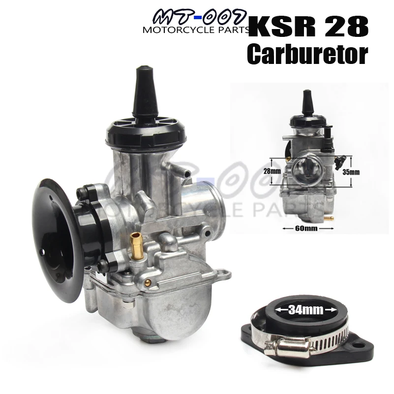 Карбюратор для KSR 28 модель KSR28 мм карбюратор evolution KIT EVO carb ДЛЯ CRF SXF EXC-F YZF KLX NEW 2018 |
