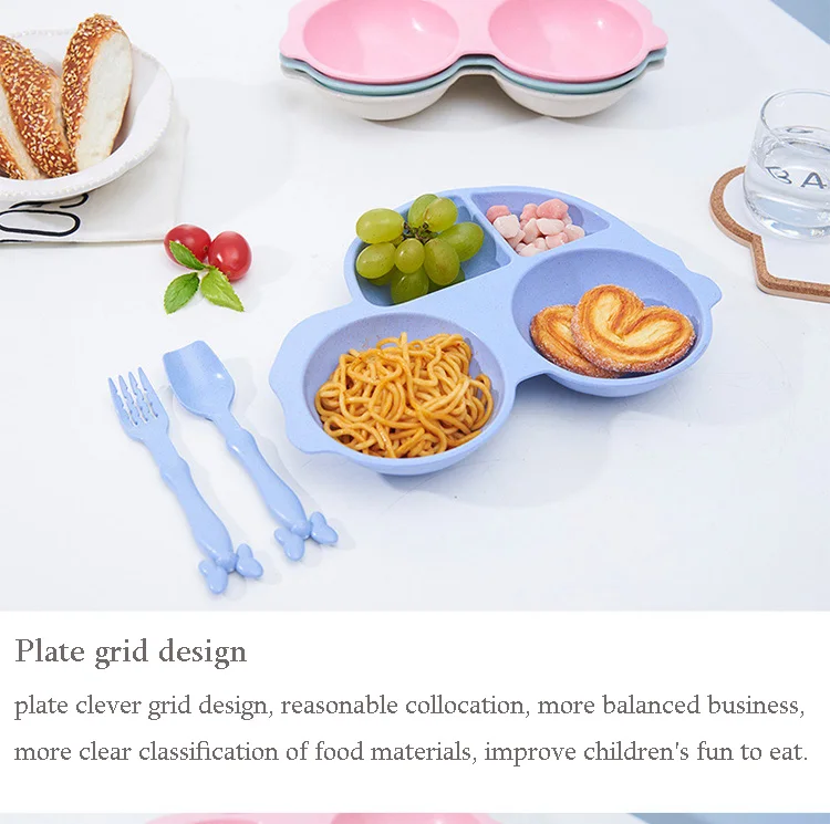 3 шт мультфильм маленькие чипсы, снеки посуда детская тарелка прекрасное блюдо