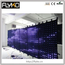 AliExpress горячая Распродажа дешевая цена детальная светодиодная видео занавеска