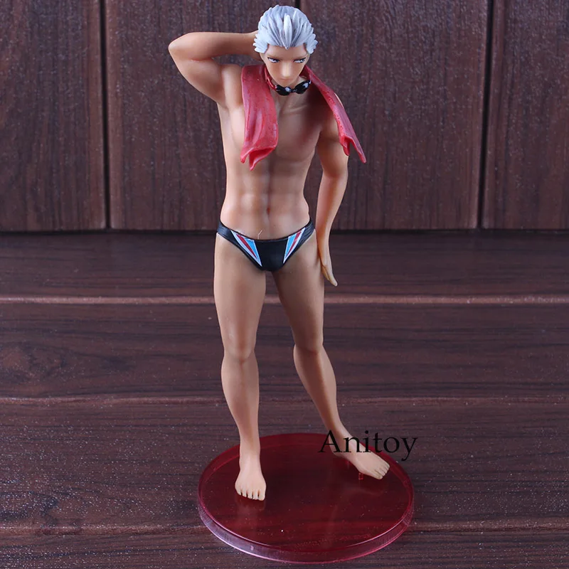 Fate/EXTELLA No Name Emiya Shirou Gilgamesh Mumei Black Swimmer Ver. 1/8 Масштаб ПВХ фигурка Коллекционная модель игрушки 22,5 см