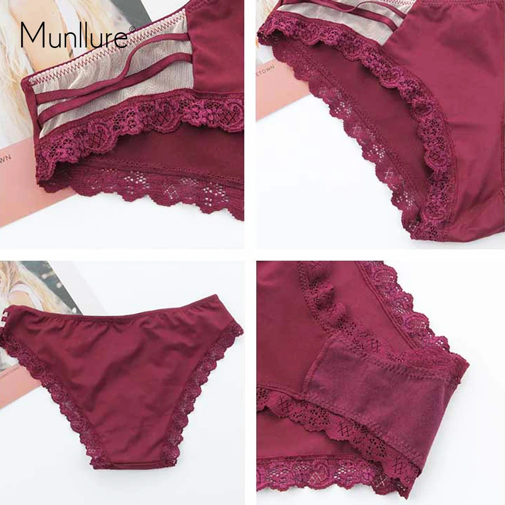 Новый сексуальный мягкий удобный комплект с бюстгальтером Munllure женское шелковое