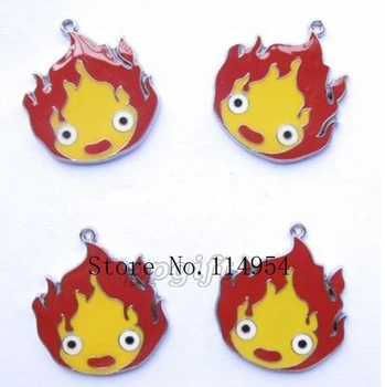 

New 30 pcs Cartoon flame Charms DIY Pendant Jewelry Making P--140