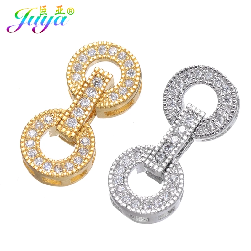

Ali Moda DIY Jewelry Findings Supplies Metal Fastener Clamp Closure Clasps Accessories For Women Beadwork Pearls Jewelry Making