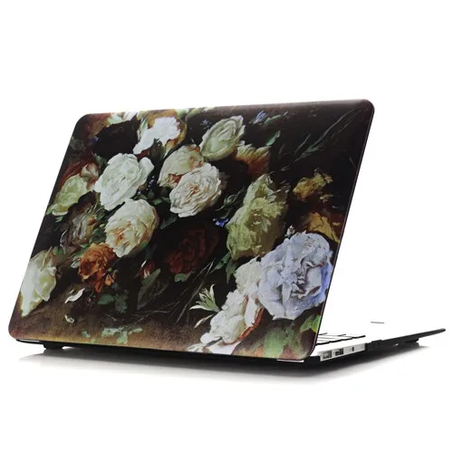 Чехол с цветочным рисунком для Apple Macbook 11,6 12 13,3 15,4 Air Pro retina защита для ноутбука для Mac book 11 12 13 15 дюймов