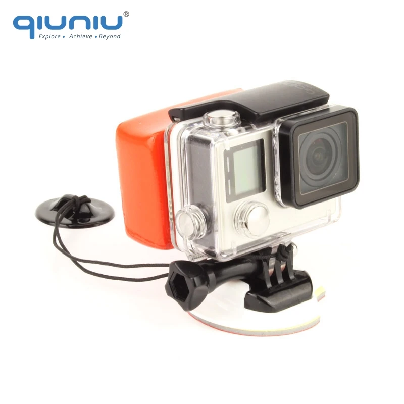 QIUNIU аксессуары для GoPro, набор для серфинга, набор адаптеров для крепления на сноуборде, набор для GoPro Hero 2 3 3+ 4 5 6 для Xiaomi Yi для SJCAM