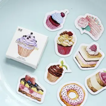 

24 pack/lot My Favorite Sweet Dessert Label Stickers Decorative Stationery Stickers Scrapbooking DIY Diary Album Stick Label