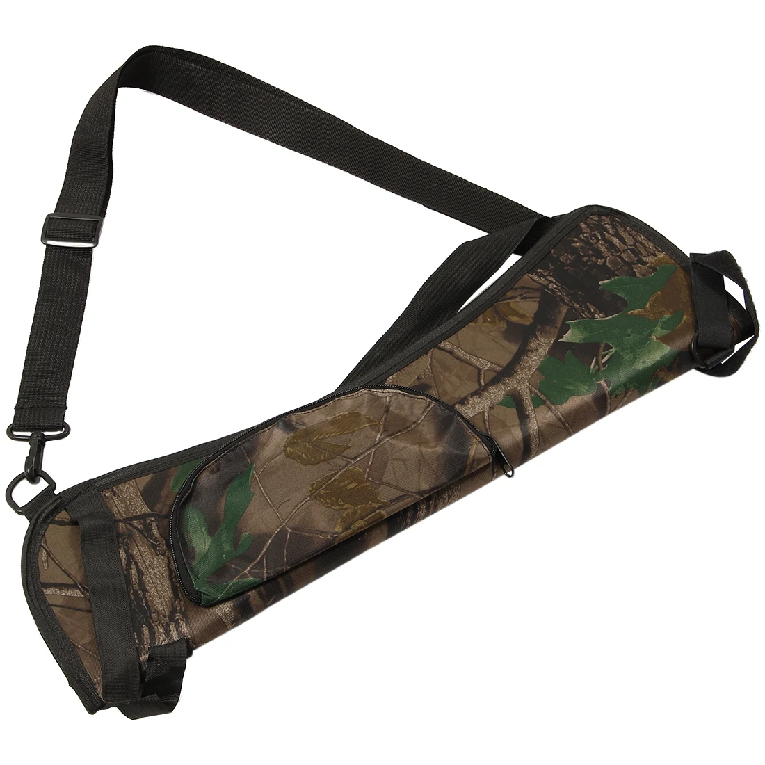 Kaufen Tragbare Bogenschießen Köcher Pfeil Halter Bogen Zurück Seite Taille Hängen Schnalle Zip Tasche 58*17 cm