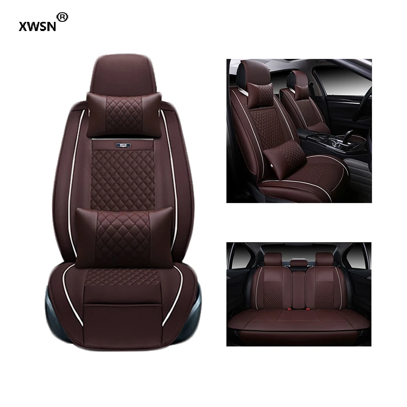 

XWSN Special leather car seat cover for Land Rover all models Range Rover Freelander discovery evoque car accessories
