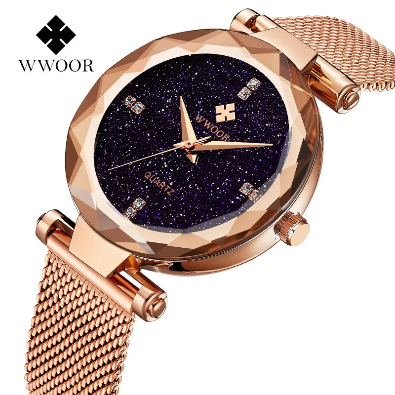 Женские часы фиолетовый люксовый бренд Алмаз кварцевые женские наручные часы водонепроницаемые женские наручные часы relogio feminino