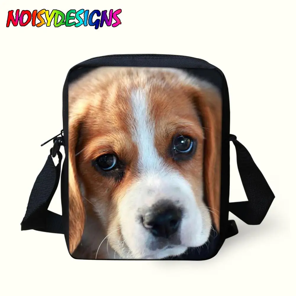 Школьные сумки Beagle с животными сумка мессенджер винтажная через плечо для