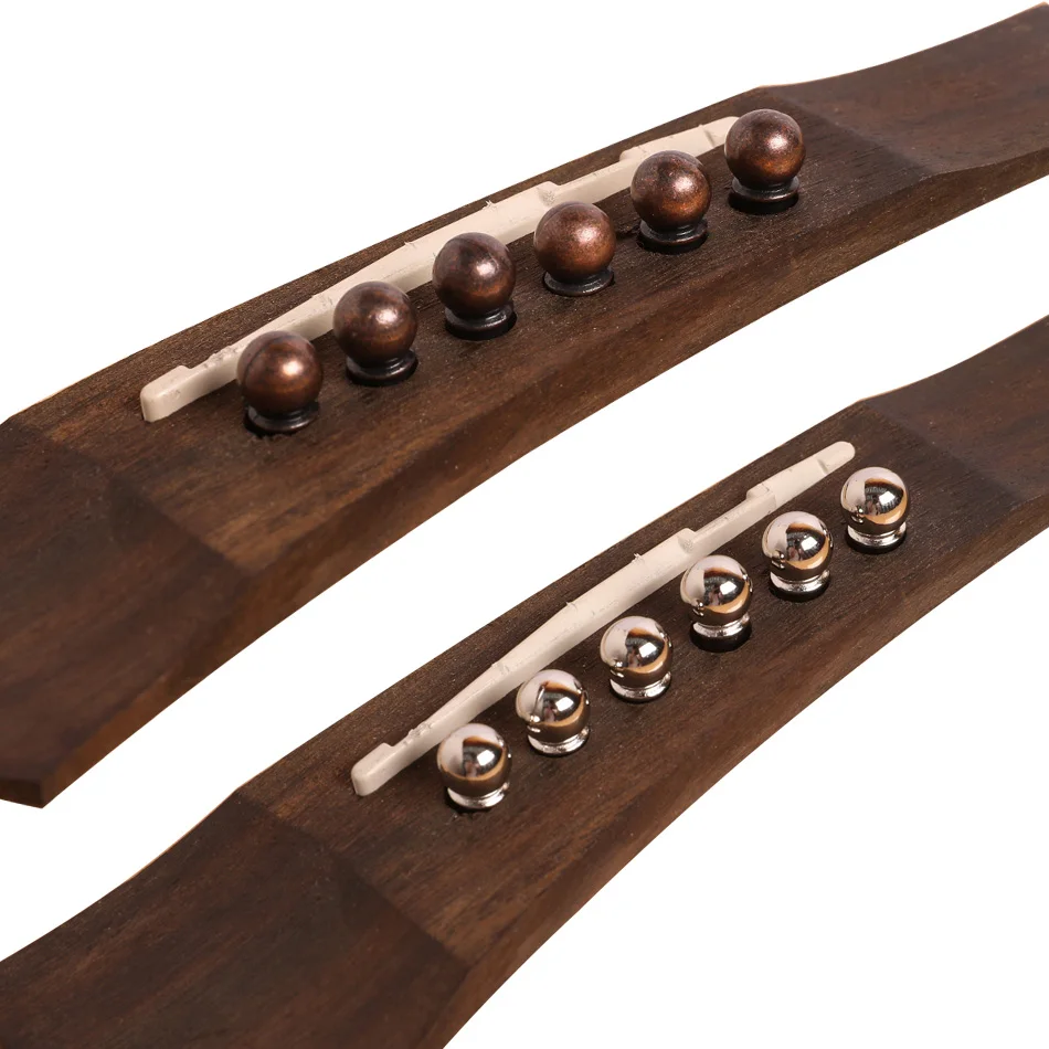 Металлическая Акустическая гитара для порожка гитарные струны фиксированный конусная струна шпильки строка ногти меди 6 шт./компл