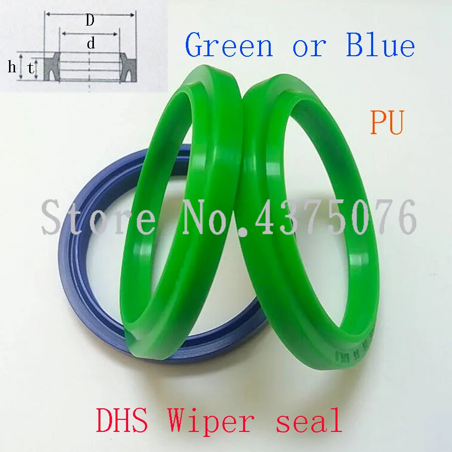 

13*20*5/6.5/14*22*4.5/6/16*22*3.8/6/8/10/3.6/4.8/16*24*4.5/6 DHS Dust ring double lip seal hydraulic cylinder Wiper PU Rubber