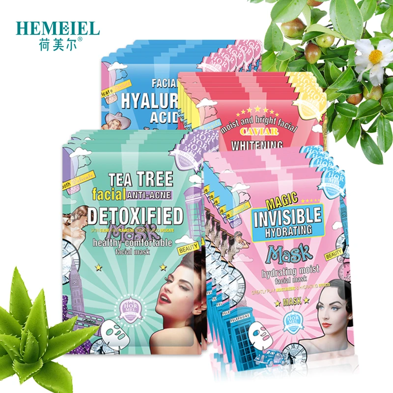 Korean Face Mask Replenishment Sheet Mask Black Dots