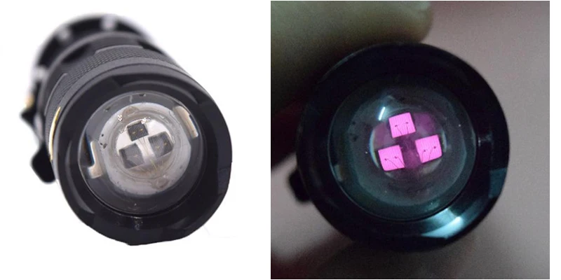 SK68 IR 850nm 3-Core led flashlight 