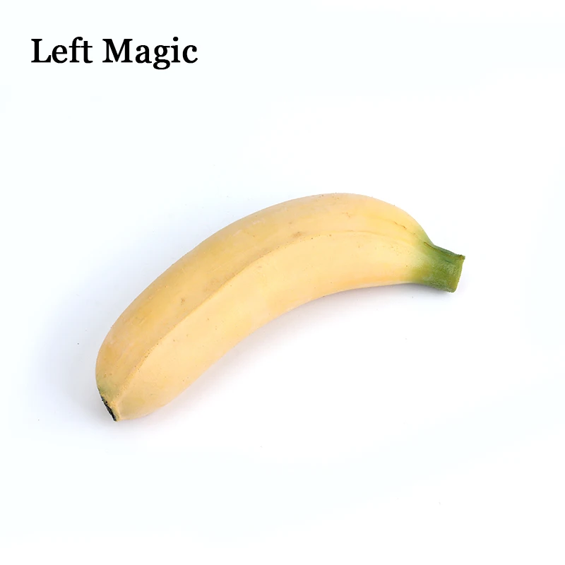Резиновый искусственный банан из пустой руки имитирующий исчезающий банан Волшебные трюки сценический реквизит для фокусов Иллюзия комедии