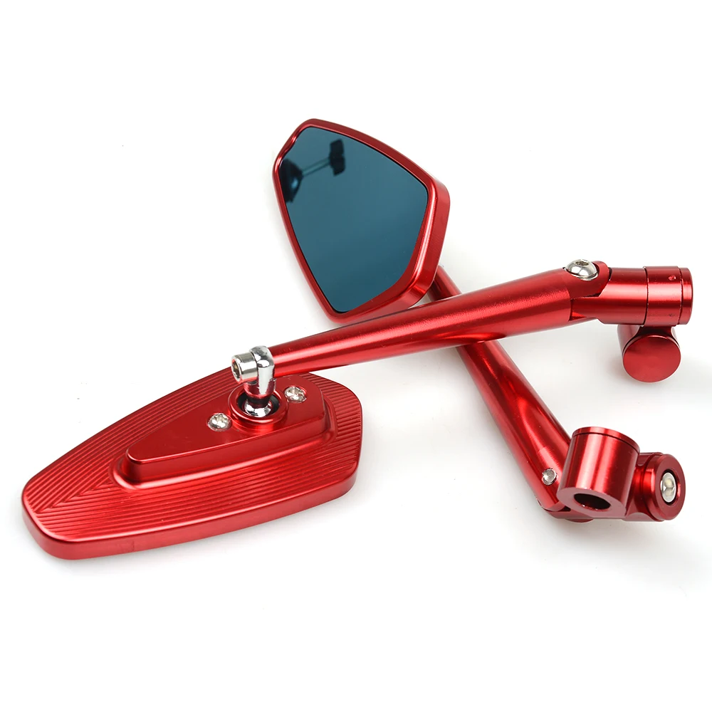 Universal 8mm 10mm Aluminum CNC Motorcycle Rearview Side Miror Moto Mirrors For Honda XADV 750 xadv750 ct1100 cb190r st 1300