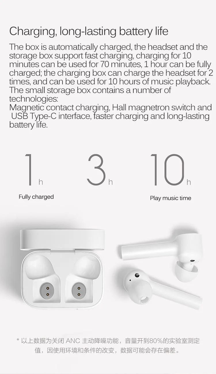 Xiaomi Air TWS True Wireless Bluetooth Earphone17