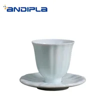 Jingdezhen Jade Porcelain Teacup Office Tea Ceremony Master Small Tea Bowl Drinkware Teaware Sake Cup Tea Cups Decoration Craft