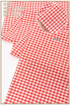 

Plaid Cotton Striped Cloth Academic Style Shirt Dress Fabric