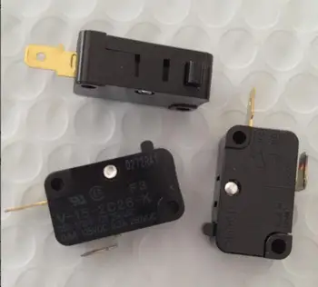 

5PCS FOR OMRO Omro in Japan imports a large micro switch V-15-2C26-K (F3) 2 feet normally closed