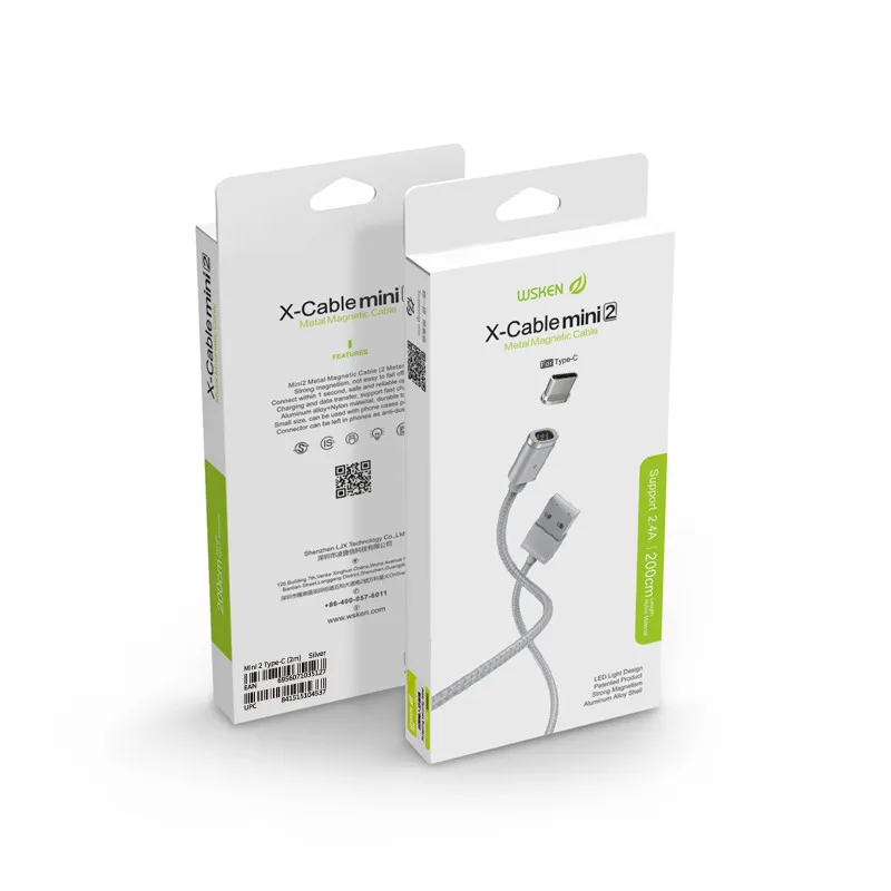 WSKEN 2m magnetic USB Data Fast charging cable (15)
