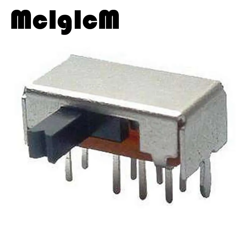 

30pcs Interruptor Mini Slide Switch on-off 8pin 2P3T, toggle switch Handle length: 3MM SK-23D07 High quality