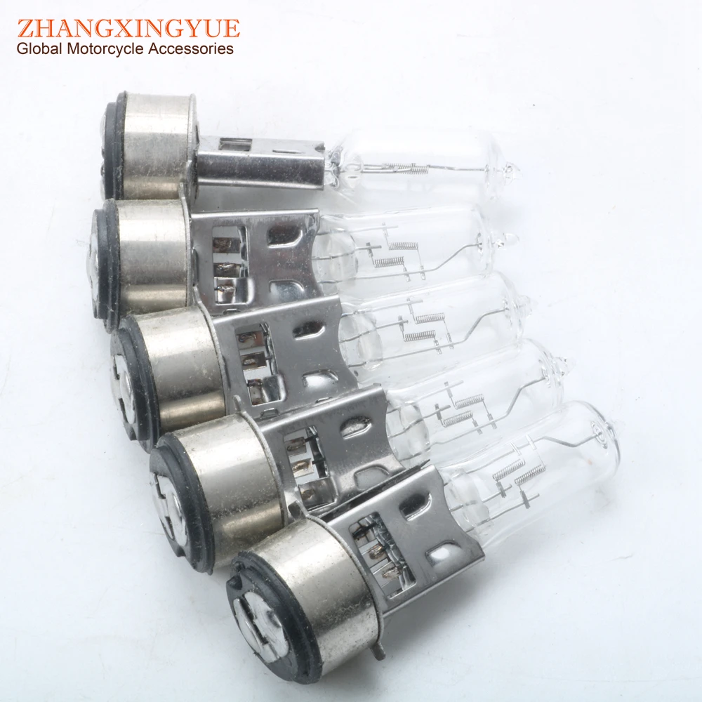 5PCS Chinese Scooter BA20D 12V 35W / 35W Headlamp Scooter Headlight