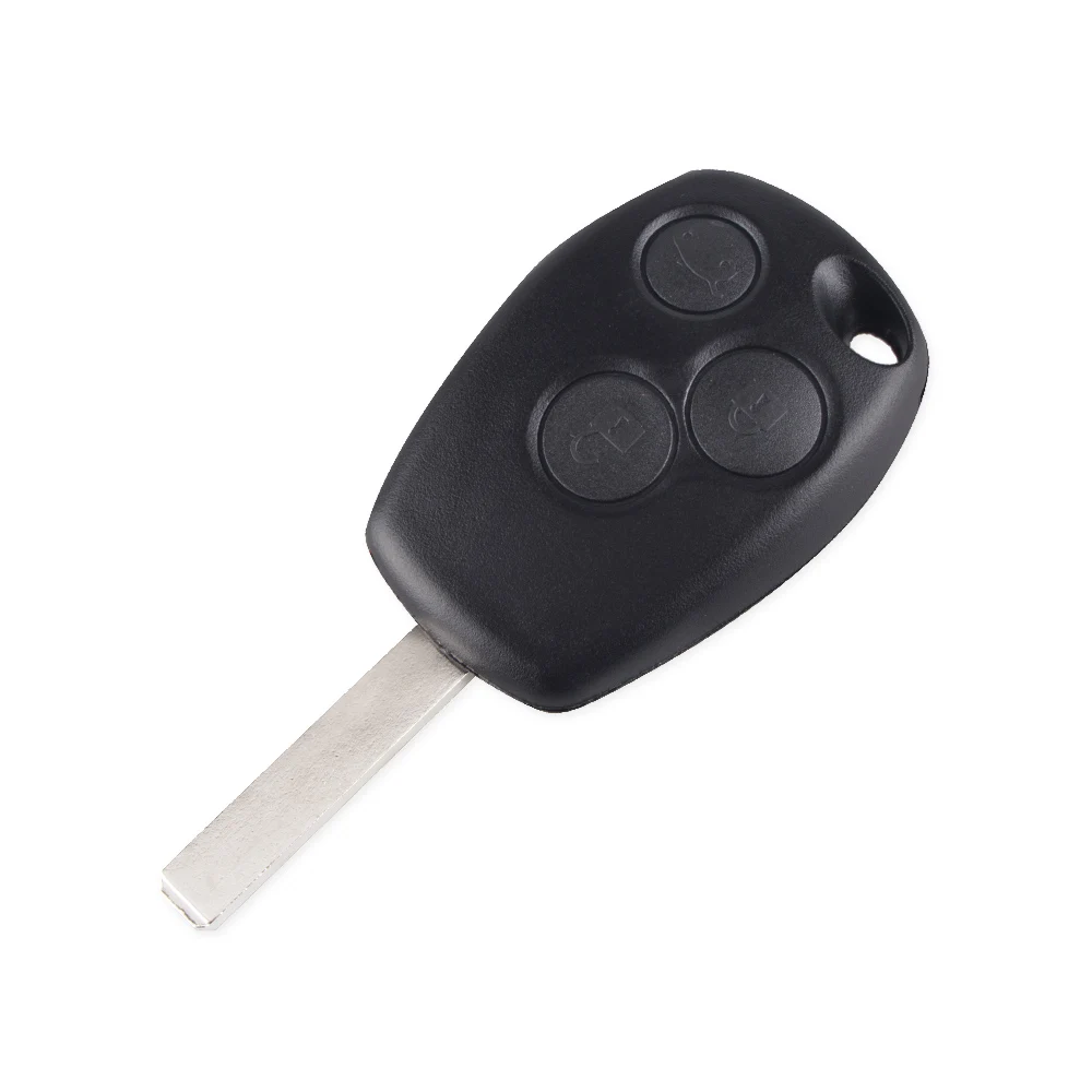 KEYYOU 2/3 Кнопка Uncut пустой лезвие на замену Автомобильный ключ чехол Fob для renault dacia Modus Clio 3 Twingo Kangoo ключ оболочки - Количество кнопок: 3 Кнопки