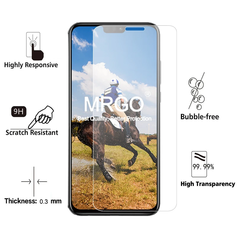 Закаленное стекло MRGO для huawei Honor 8X, защита экрана 9H 2.5D, Защитное стекло для телефона huawei Honor 8X, стекло