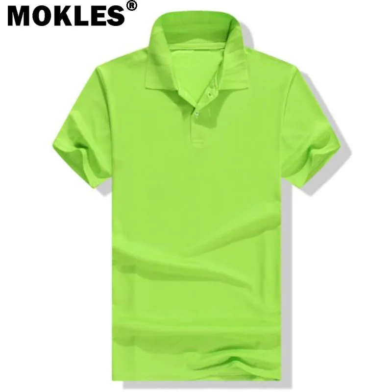 

summer men youth student boy blank wild unisex lightweight comfortable casual Polo shirt White blue yellow green