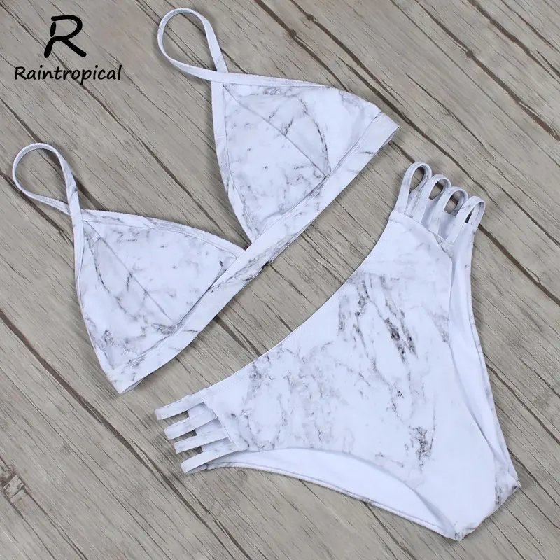 

Raintropical 2019 Sexy Bikinis Women Swimsuit Vintage Swimwear Handmade Brazilian Bikini Swimming Beach Bathing Suit Swim Wear