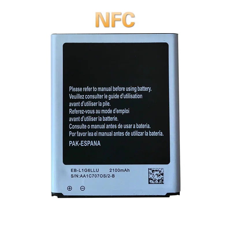 

OHD Original High Quality EB-L1G6LLU Battery For Samsung Galaxy S3 III GT-i9300 i9300 i9308 i9305 i747 i535 L710 T999 with NFC