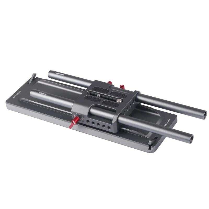 

WARAXE 12 inch ARRI Standard Dovetail with Safety Catch+ARRI Quick Release Plate +2 x 15mm Length 300mm Aluminum Alloy Rail Rods
