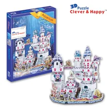 Кэндис Го! 3D головоломки Умный& Днем бумажная модель DIY собрать игрушки Творческий аквариум на день рождения Рождественский подарок 1 шт