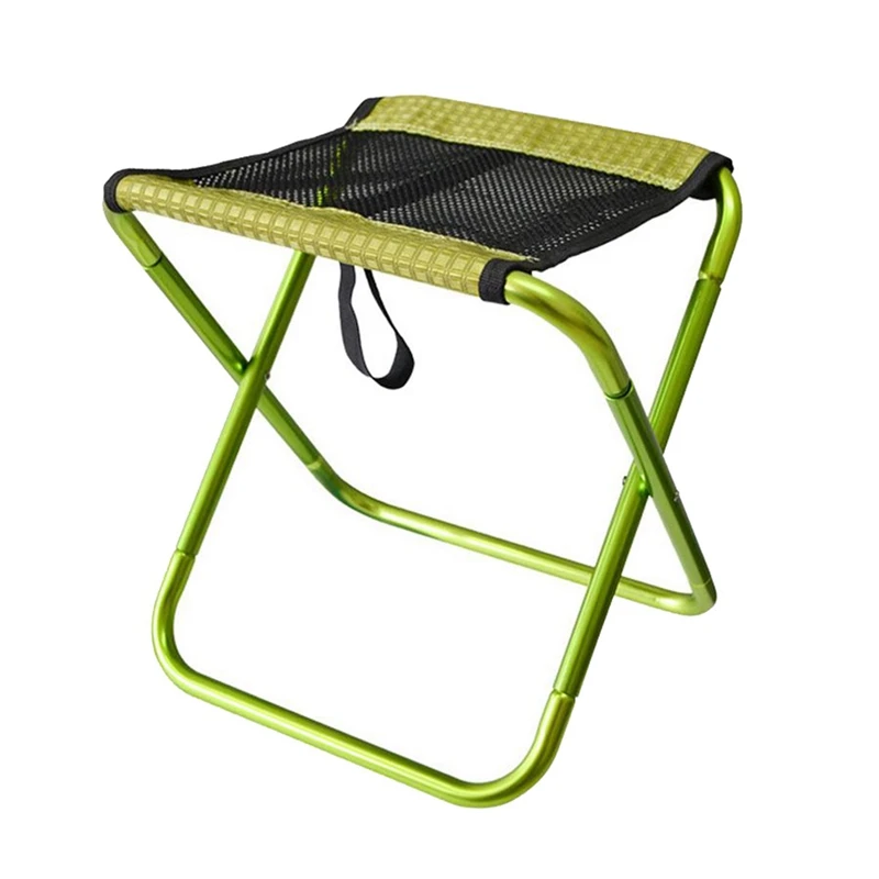 

Outdoor Foldable Fishing Chair Ultra Light Portable Folding Backpack Camping Aluminum Alloy Picnic Fishing Chair