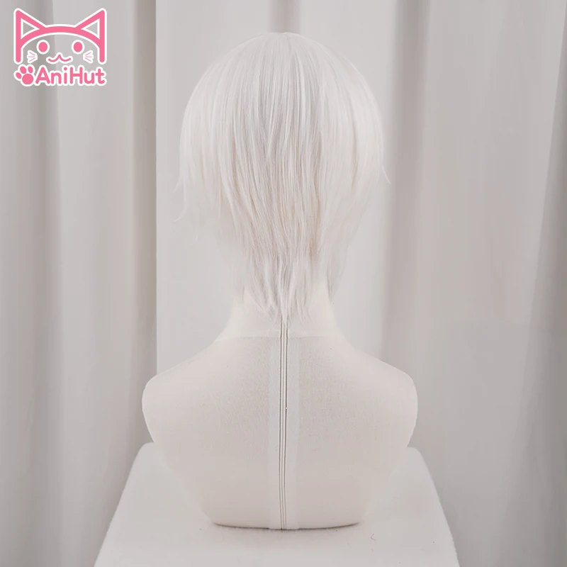 [Anihut】leukocyte аниме Cells at Work Cosplay Wig синтетический термостойкий парик для волос Hataraku