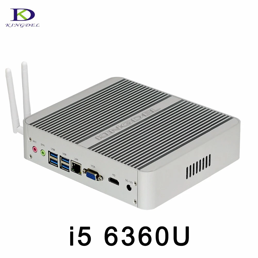 2017 Newest Skylake Intel Core i5 6360U Mini PC Windows 10 Max 3 1GHz GPU Iris