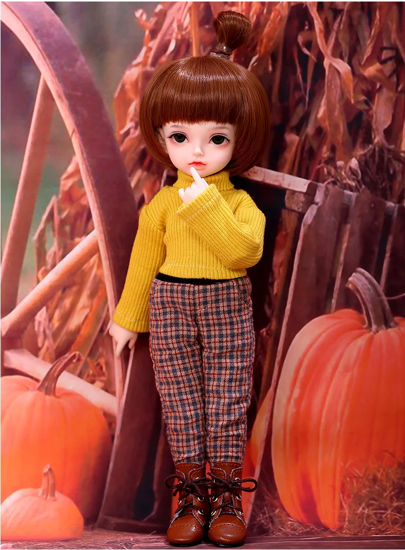 

1/6 BJD doll Full Set Suit Rita or The Nude Doll Cute YOSD Girl Body Fullset